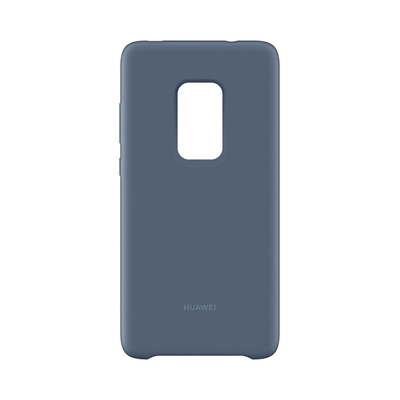 Husa Spate Originala Huawei Mate 20 Silicon Albastru