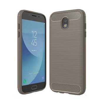 Husa Samsung Galaxy J5 2017, Slim Armor Carbon, carcasa spate Antisoc, Gri Husa Samsung Galaxy J5 2017, Slim Armor Carbon, carcasa spate Antisoc, Gri