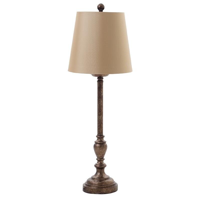 Veioza metalica Golden, E27, 40W, 28 x 80 cm