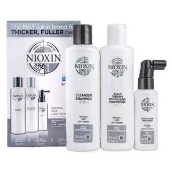 Set Nioxin Sistem No.1 - Shampoo 150ml + Conditioner 150ml + Treatment 50ml Set Nioxin Sistem No.1 - Shampoo 150ml + Conditioner 150ml + Treatment 50ml