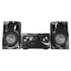 Аудио мини система Hi-Fi Panasonic AKX200E, CD Player, FM тунер, D.Bass Beat, Max Jukebox, Bluetooth, 400 W, USB, Черна