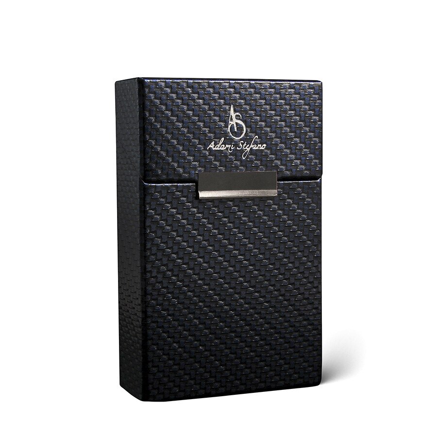 Set 2 Huse ADAMI STEFANO pentru Pachete de Tigari Medium Size Negre