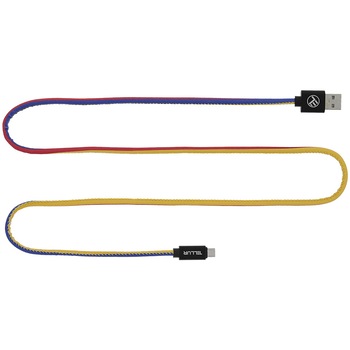 Cablu de date Tellur FRF, Piele Sintetica, Micro USB, 1m, Tricolor Cablu de date Tellur FRF, Piele Sintetica, Micro USB, 1m, Tricolor