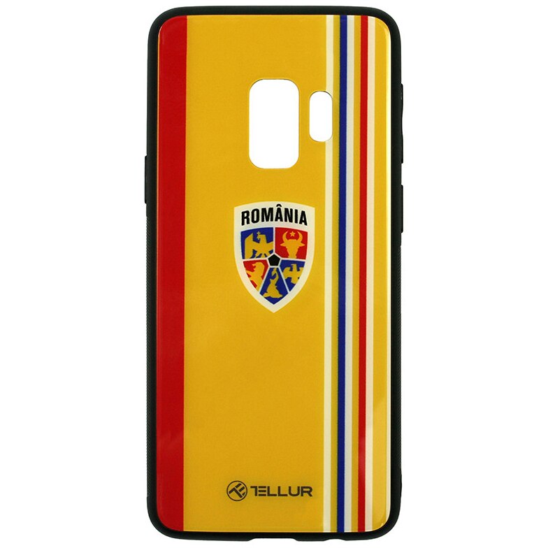 Husa de protectie Tellur FRF Glass Print Tricolor pentru Samsung Galaxy S9