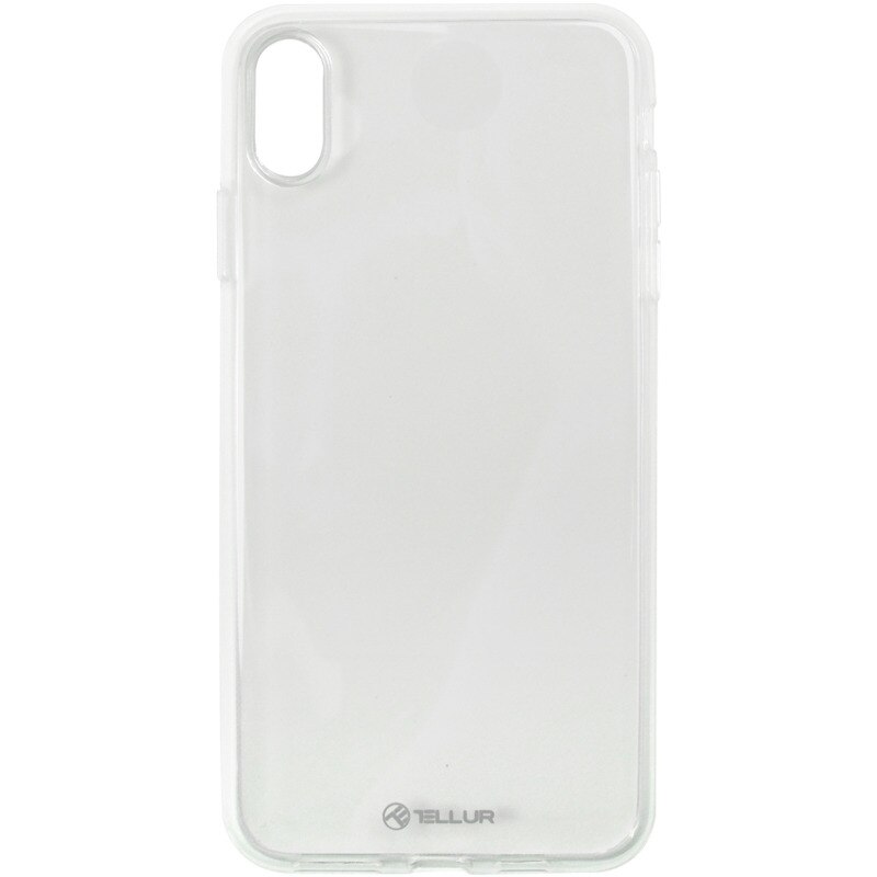 Husa de protectie Tellur Silicone pentru Apple iPhone XS Max, Transparent