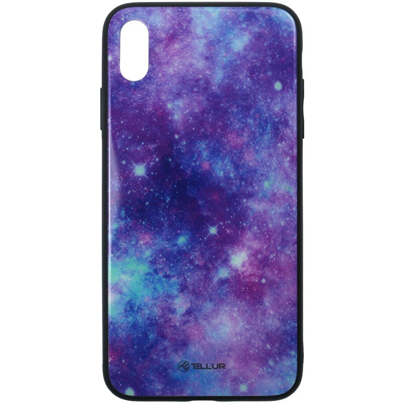 Husa de protectie Tellur Glass print pentru Apple iPhone XS,Universe