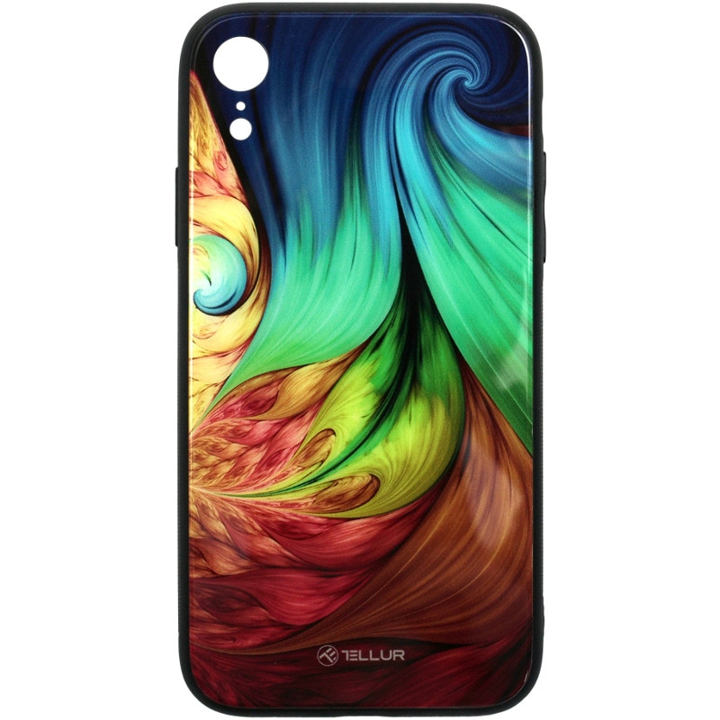 Husa de protectie Tellur Glass print pentru Apple iPhone XR, Mesmeric