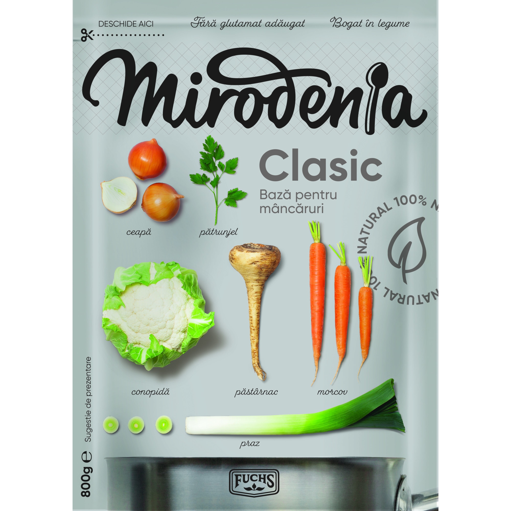 Mirodenia, baza pentru mancaruri, Fuchs, 800 g