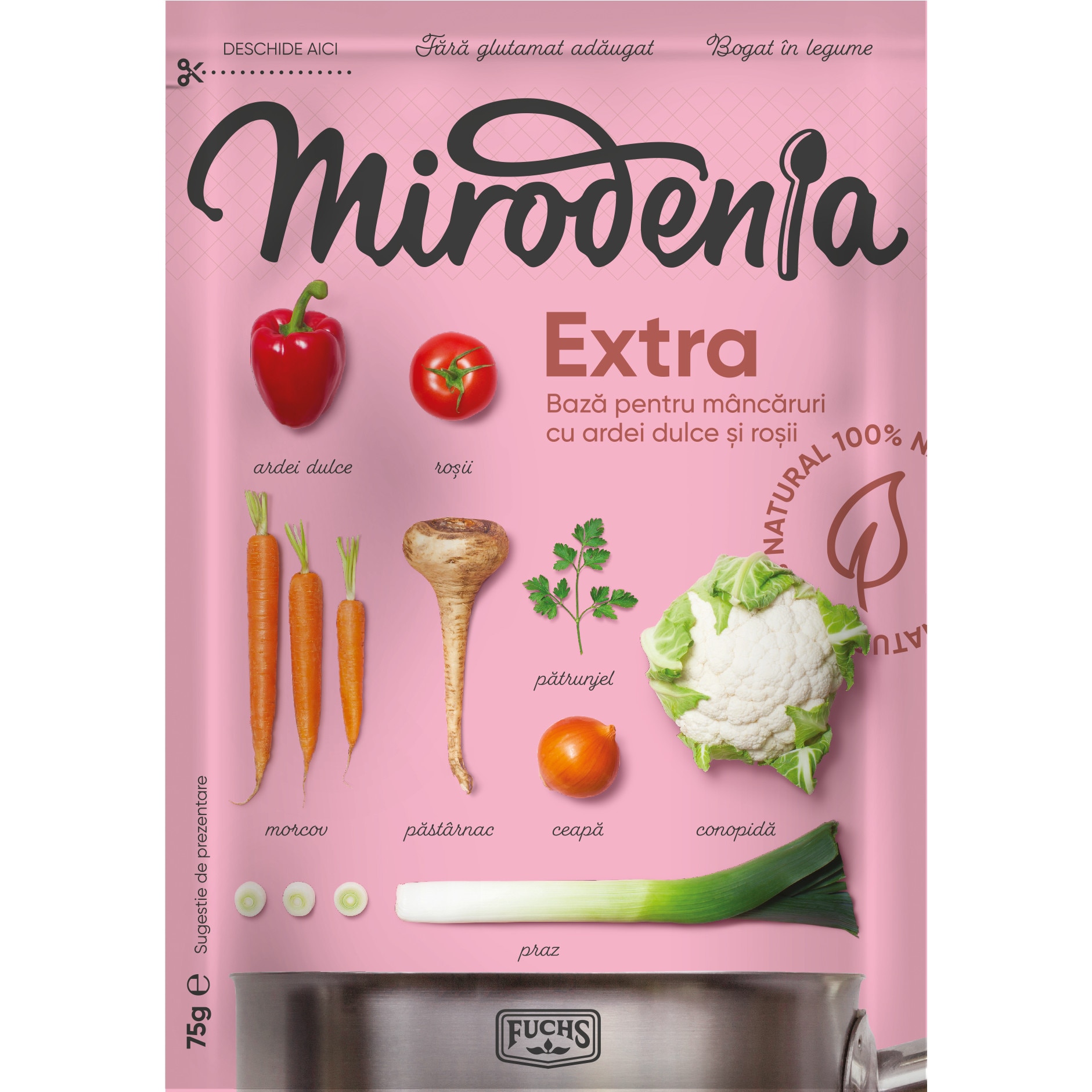 Mirodenia, extra ardei si tomate, Fuchs, 75 g