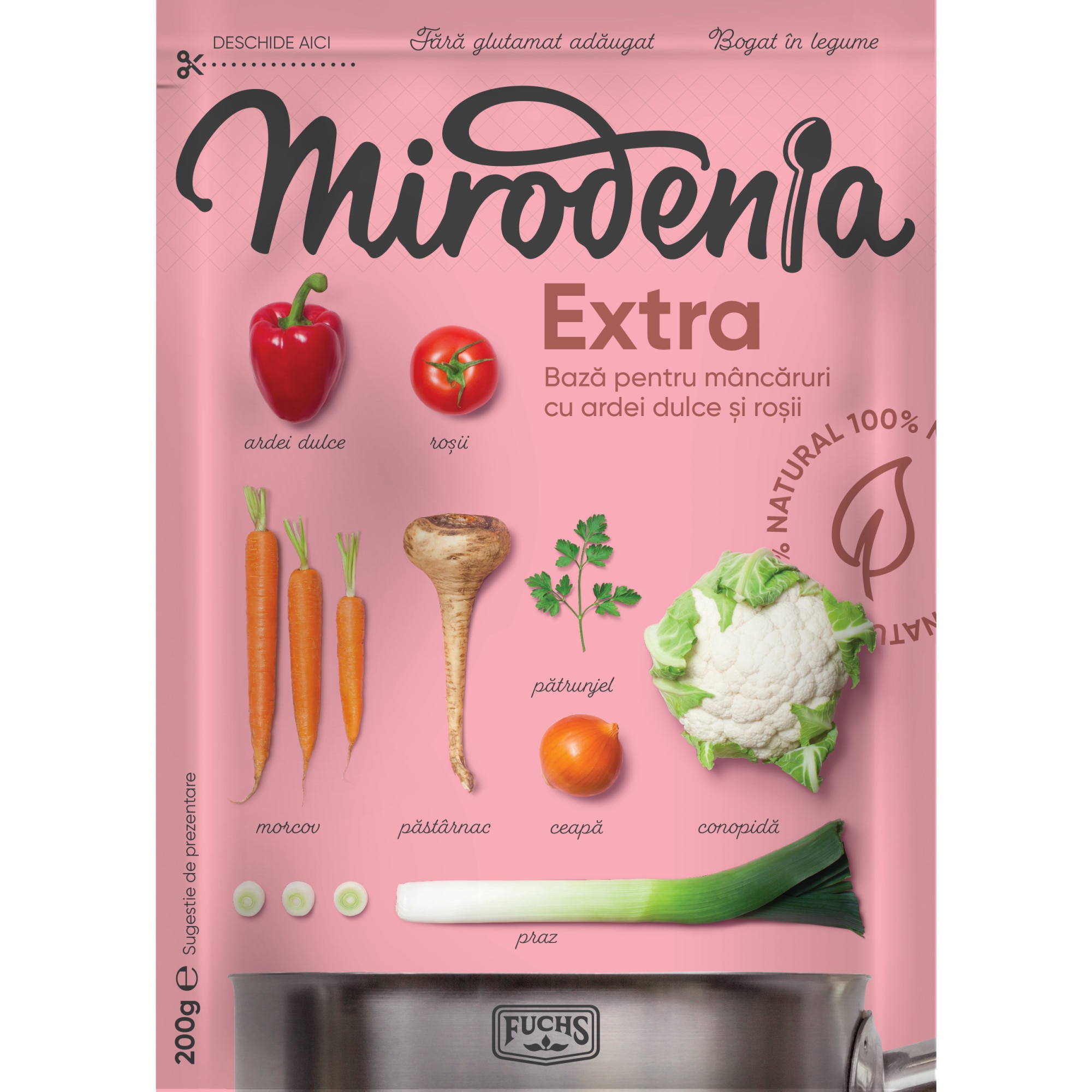 Mirodenia, extra ardei si tomate, Fuchs, 200 g