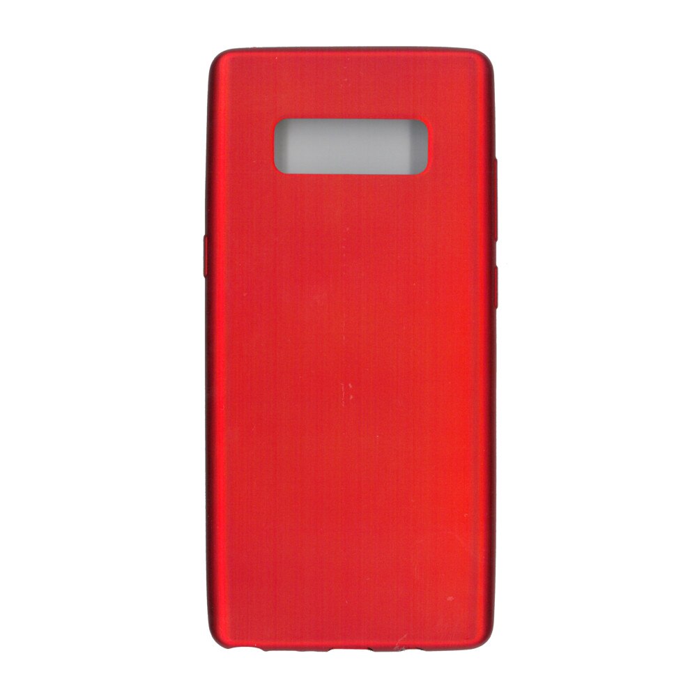 Husa din silicon mat Eurocell pentru Samsung Galaxy Note 8, rosu