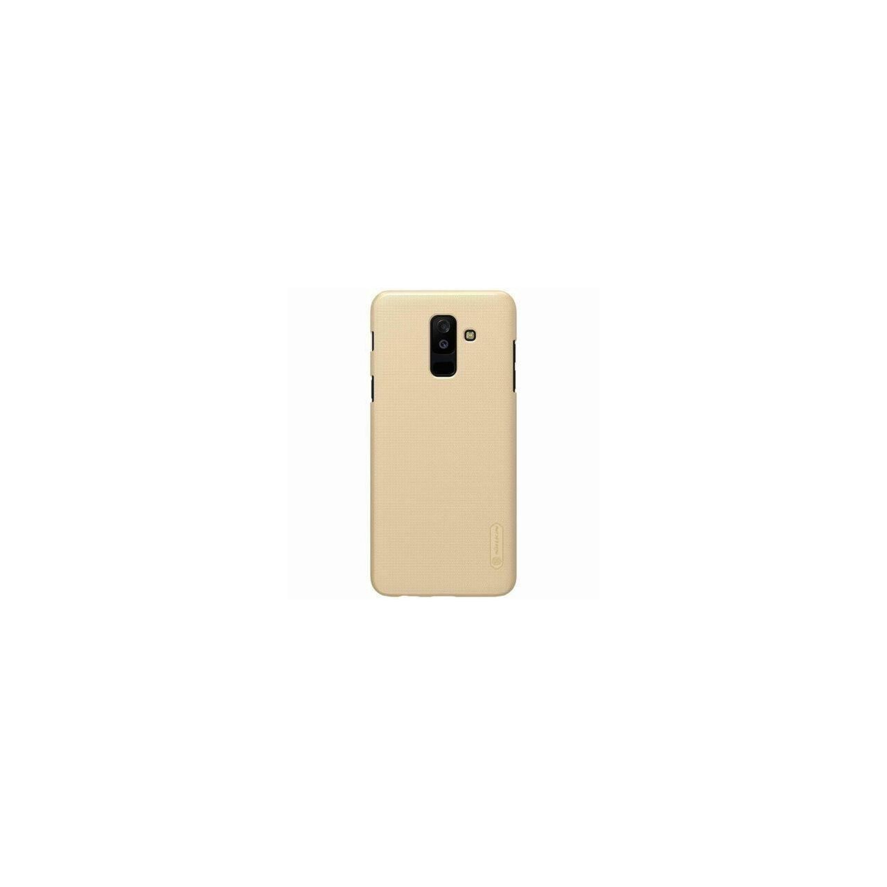 Husa Samsung Galaxy A6+ Plus 2018 + Folie Protectie-Nillkin Frosted Shield Aurie