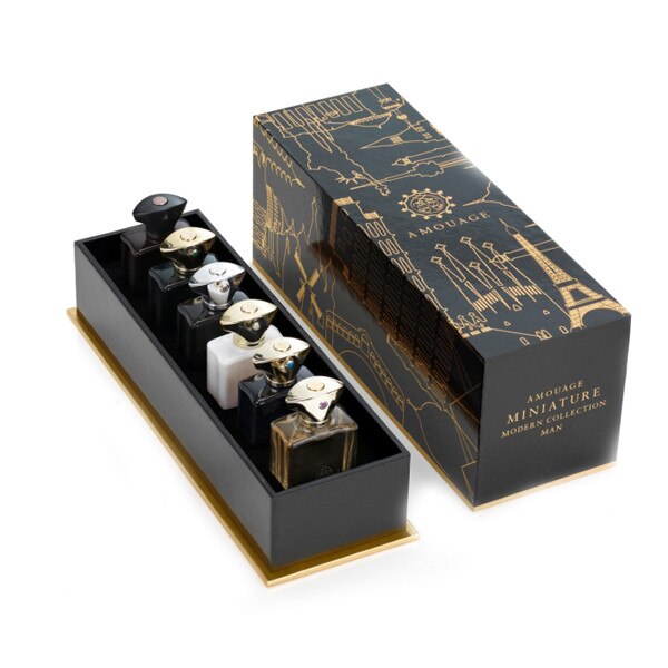 Set miniaturi Amouage Modern Man, Barbati, 6x7,5 ml