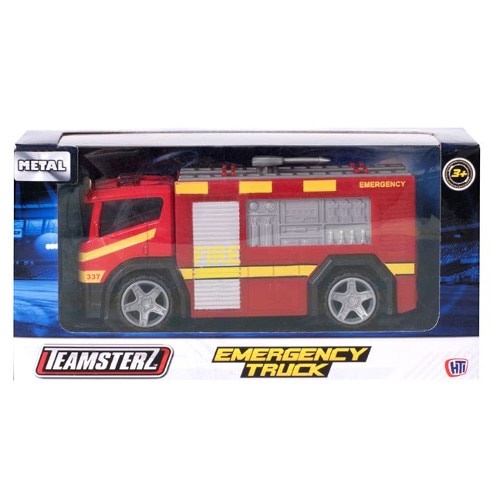 Masinuta Teamsterz de Interventie Remorcher Pompieri din Metal