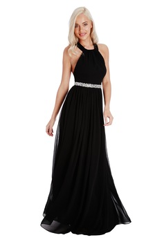 Rochie dama, City Goddess, lunga, eleganta, Negru Rochie dama, City Goddess, lunga, eleganta, Negru