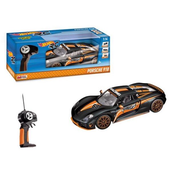 Masina Porsche Brimarex 918 cu telecomanda, 1:14