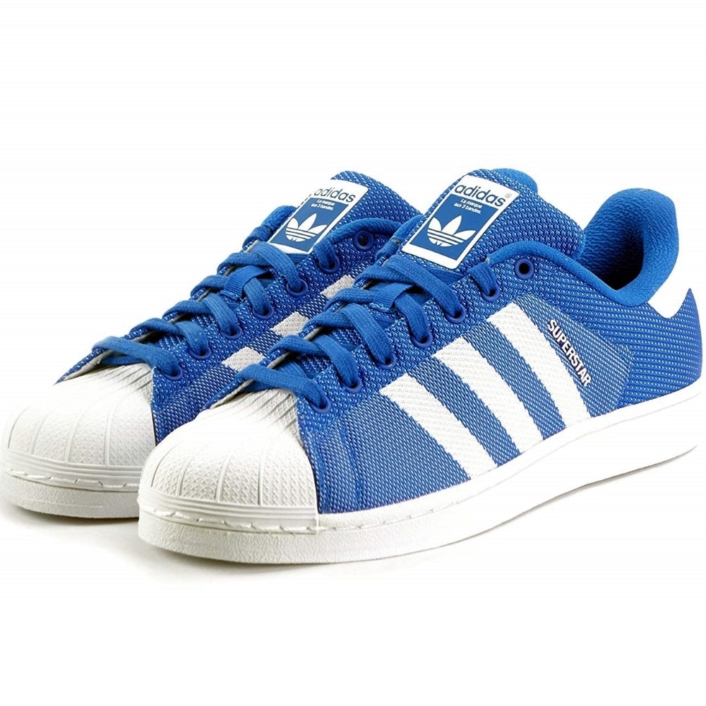 nitrogen Vice Amount of money Pantofi sport Adidas Originals Superstar pentru barbati, albastru/alb, 40 -  eMAG.ro