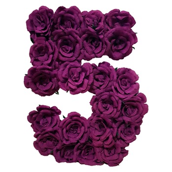 Cifra volumetrica 5 Handmade Minis Boutique, mov Cifra volumetrica 5 Handmade Minis Boutique, mov