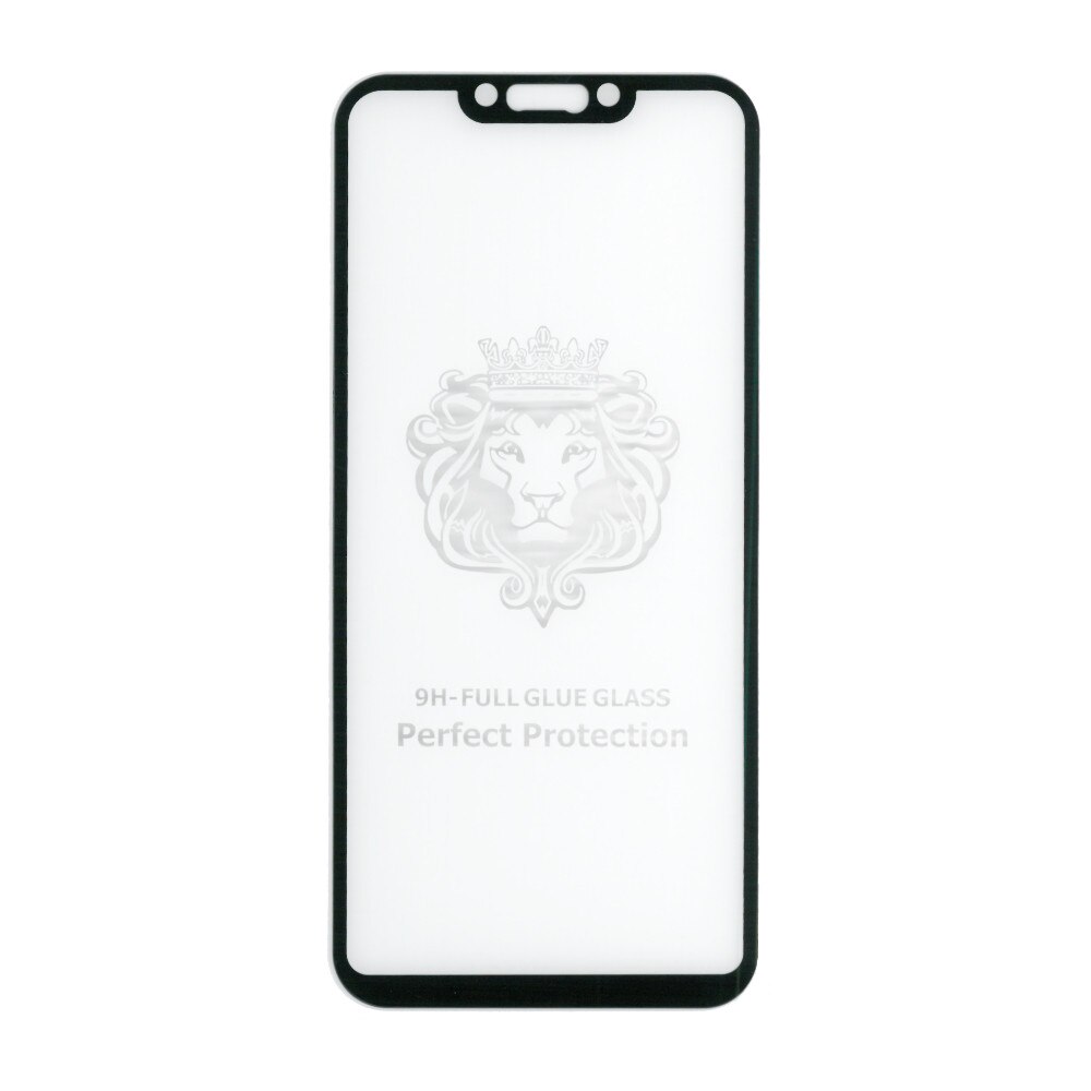 Folie sticla full size cu adeziv pe toata suprafata, EuroCELL, pentru Huawei Mate 20 Lite, negru