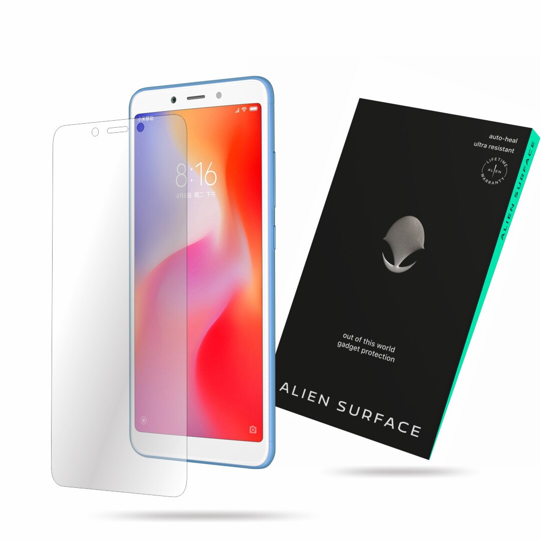 Folie Alien Surface, Xiaomi Redmi 6, protectie ecran