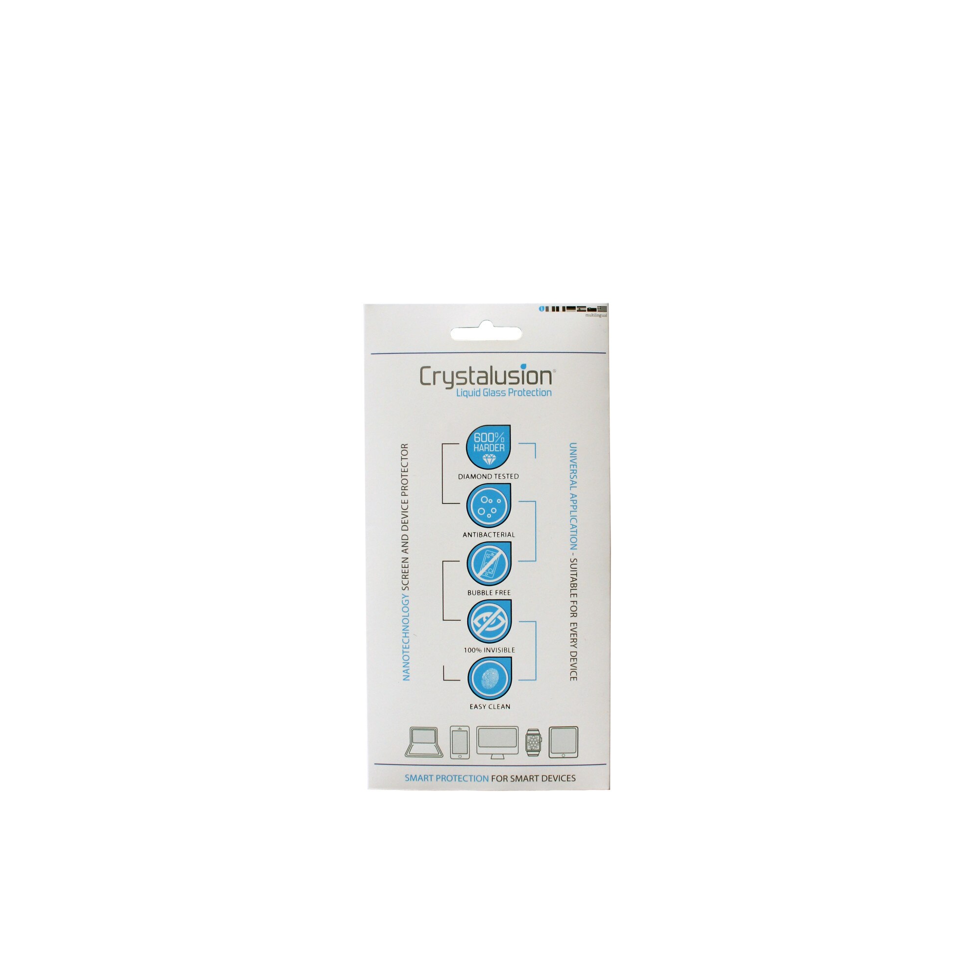 protectie crystalusion, impotriva zgarieturilor anti bacteriana