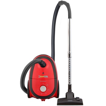 Aspirator Daewoo, cu sac textil, 700 W, clasa A, capacitate sac 3 l, control putere variabil, filtru HEPA 13, tub telescopic, sac microfibra, perie standard UltraBrush, 72 dB, culoare: rosu-negru Aspirator Daewoo, cu sac textil, 700 W, clasa A, capacitate sac 3 l, control putere variabil, filtru HEPA 13, tub telescopic, sac microfibra, perie standard UltraBrush, 72 dB, culoare: rosu-negru