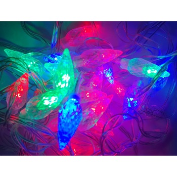 Instalatie Craciun Sir , Forme Pini , 20 LED-uri Multicolore , Cablu Transparent , 4 metri Instalatie Craciun Sir , Forme Pini , 20 LED-uri Multicolore , Cablu Transparent , 4 metri