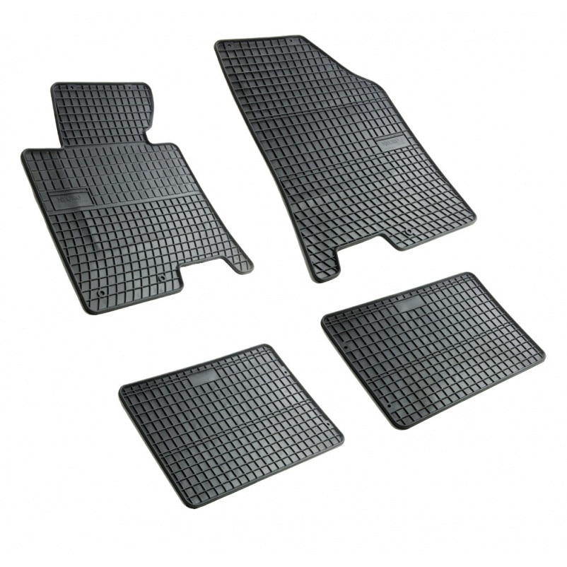 Set 4 covorase/presuri tavita din cauciuc negru antiaderent HYUNDAI i40 din 2012 in prezent