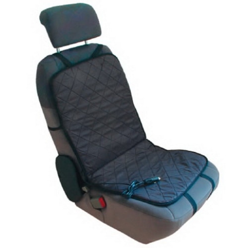 Husa AlMar incalzire scaun auto, 12V, fixare cu chingi elastice