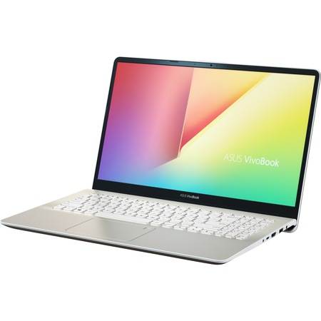 Laptop ASUS VivoBook S15 S530FA cu procesor Intel® Core™ i5-8265U pana la 3.90 GHz, Whiskey Lake, 15.6", Full HD, 4GB, 256GB SSD, Intel UHD Graphics 620, Endless OS, Icicle Gold Metal