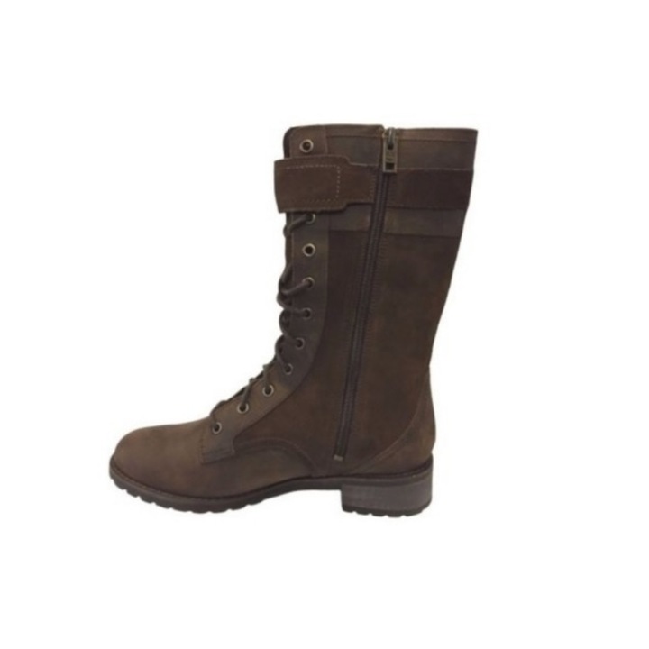 Дамски Ботуши Timberland 6907B-36, естествена валур и набук, Кафяв 36 номер