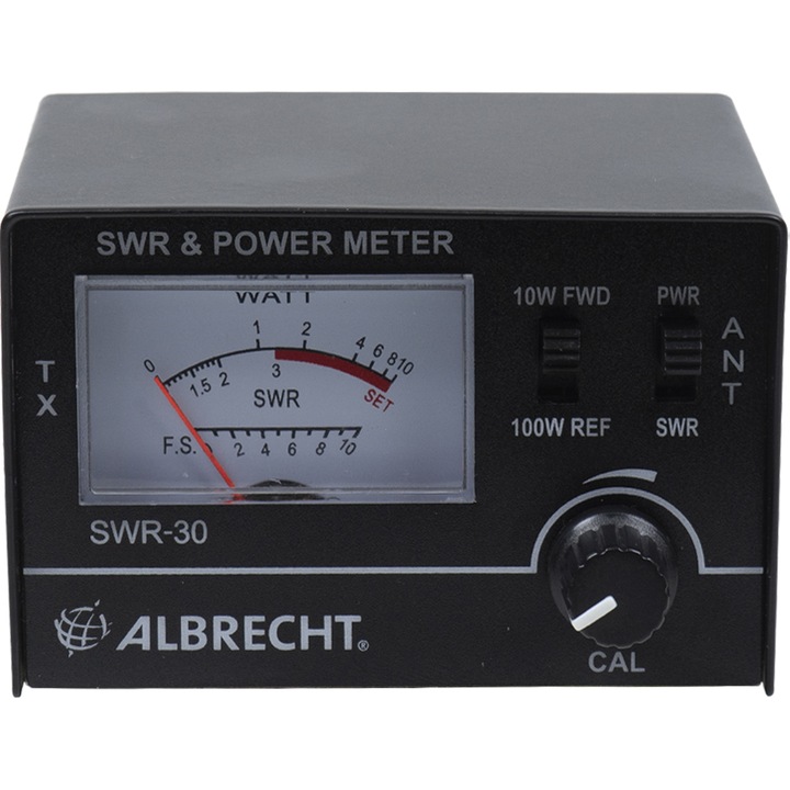 Reflectometru Albrecht SWR 30 /Power-Meter cod 4412