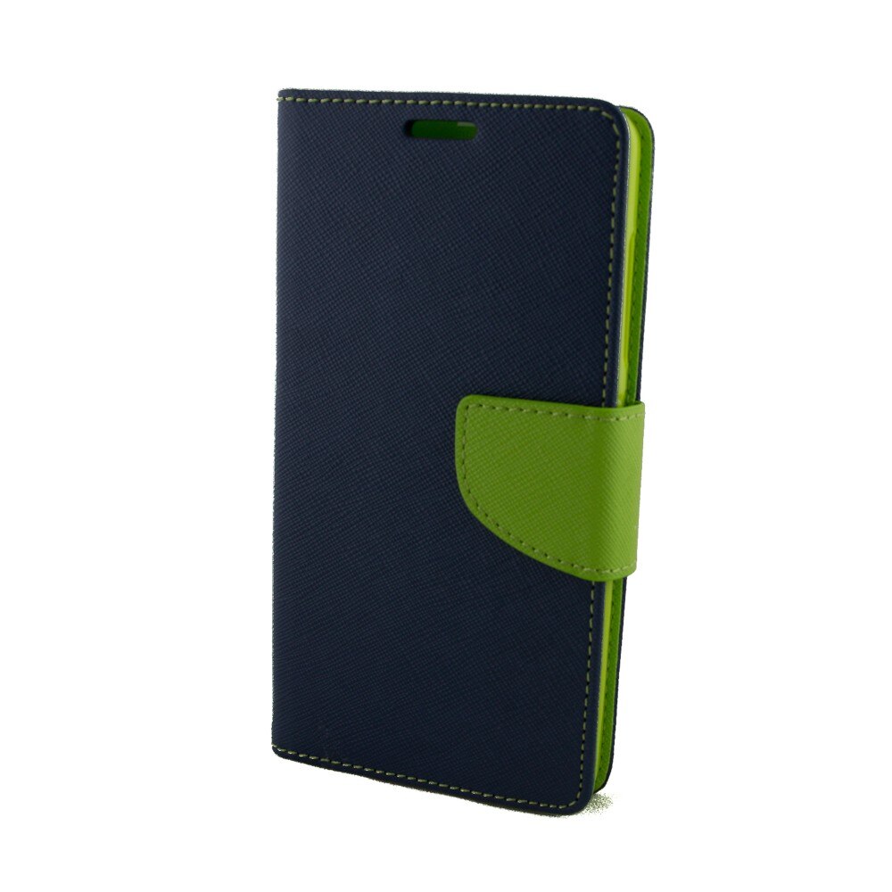 Husa Microsoft Lumia 540, Fancy, piele eco, Albastru
