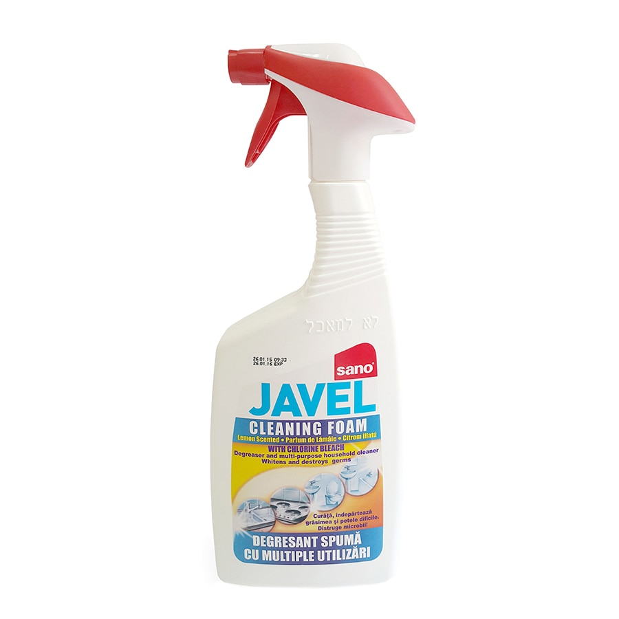 SANO JAVEL CLEANING FOAM LEMON 750ml