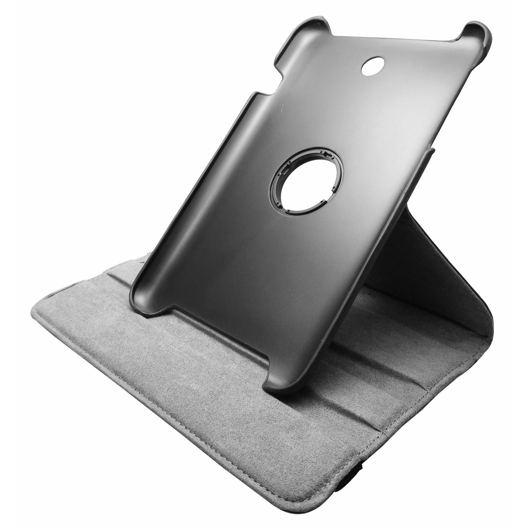 Husa tip carte neagra cu stand rotativa pentru Asus MeMO Pad 8 ME180A