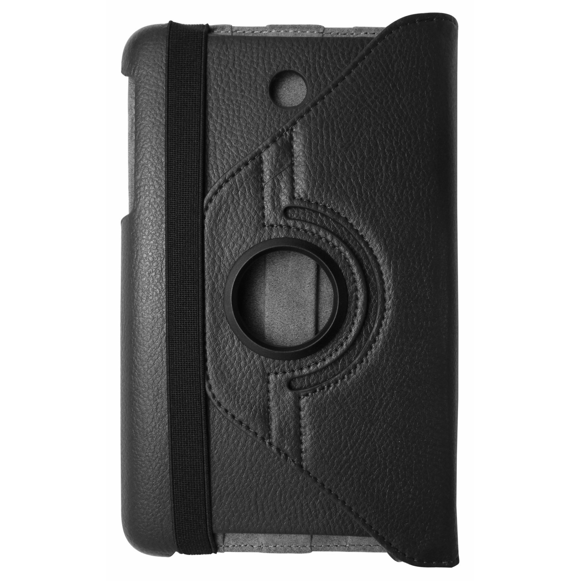 Husa tip carte neagra cu stand rotativa pentru Asus MeMO Pad 8 ME180A