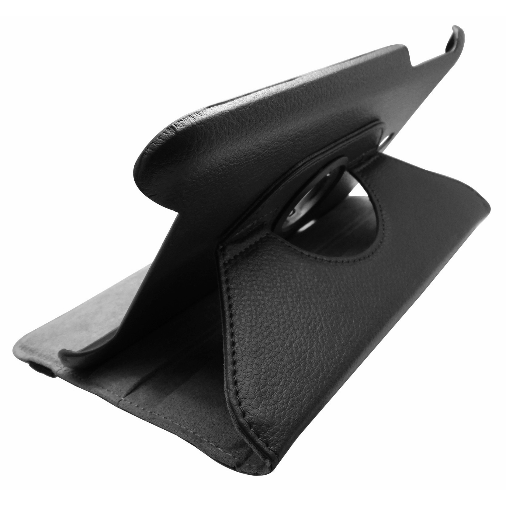 Husa tip carte neagra cu stand rotativa pentru Asus MeMO Pad 8 ME180A