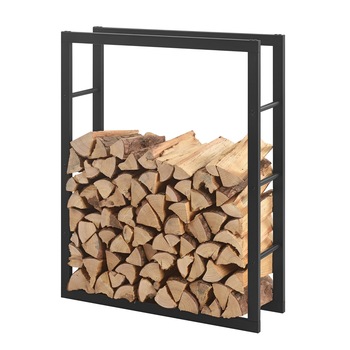 Suport lemne pentru foc AAFR-6603, en.casa, 80 x 100 x 25 cm, otel, negru Suport lemne pentru foc AAFR-6603, en.casa, 80 x 100 x 25 cm, otel, negru