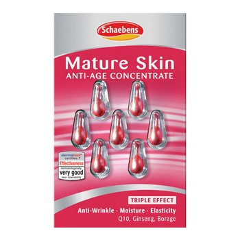 Concentrat Mature Skin Anti Age Schaebens, reducerea vizibila a ridurilor, antirid, 7 capsule pentu 7 aplicari Concentrat Mature Skin Anti Age Schaebens, reducerea vizibila a ridurilor, antirid, 7 capsule pentu 7 aplicari