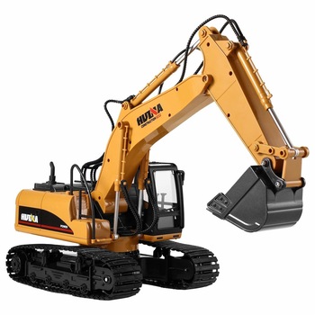 Excavator cu telecomanda Cupa Metalica scara 1/14 2.4Ghz -15 Functii Excavator cu telecomanda Cupa Metalica scara 1/14 2.4Ghz -15 Functii