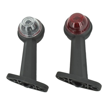 Set 2 buc. lampa laterala gabarit cu LED Rosu-Alb 24V E4-Mark EVO Set 2 buc. lampa laterala gabarit cu LED Rosu-Alb 24V E4-Mark EVO