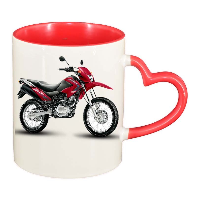 Cana Motor, interior rosu, maner inima, 330ml, D54