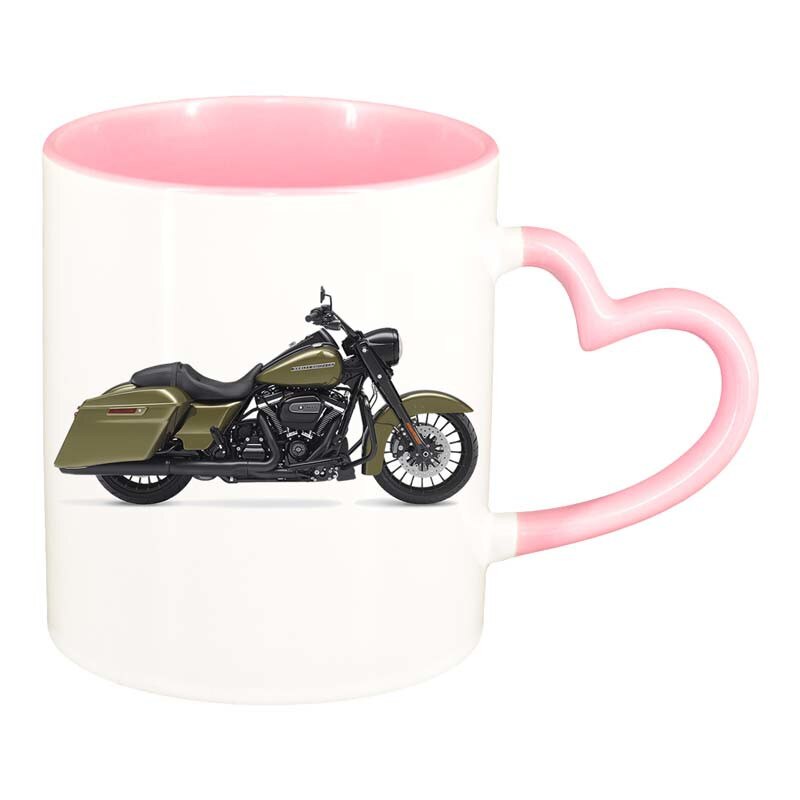 Cana Motor, interior roz, maner inima, 330ml, D58