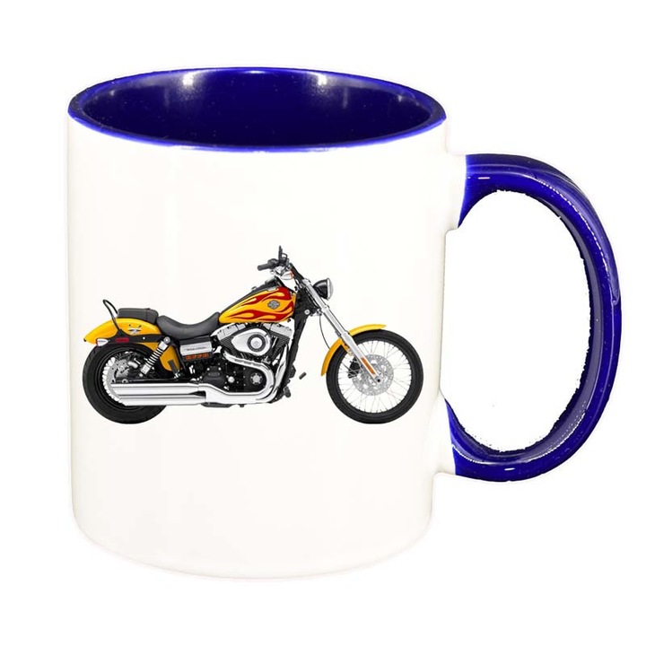 Cana Motor, interior albastru inchis, 330ml, D57