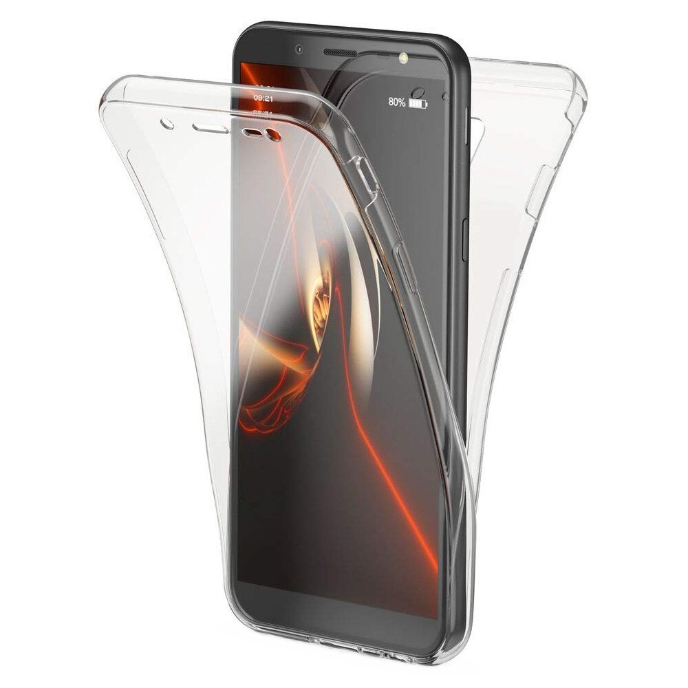 Husa Full TPU 360° (fata + spate) pentru Samsung Galaxy J6 (2018), Transparent