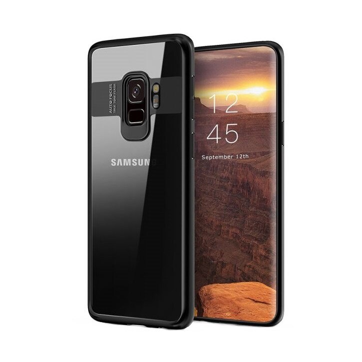 Husa de protectie iPaky Slim pentru Samsung Galaxy S9 Plus, Black