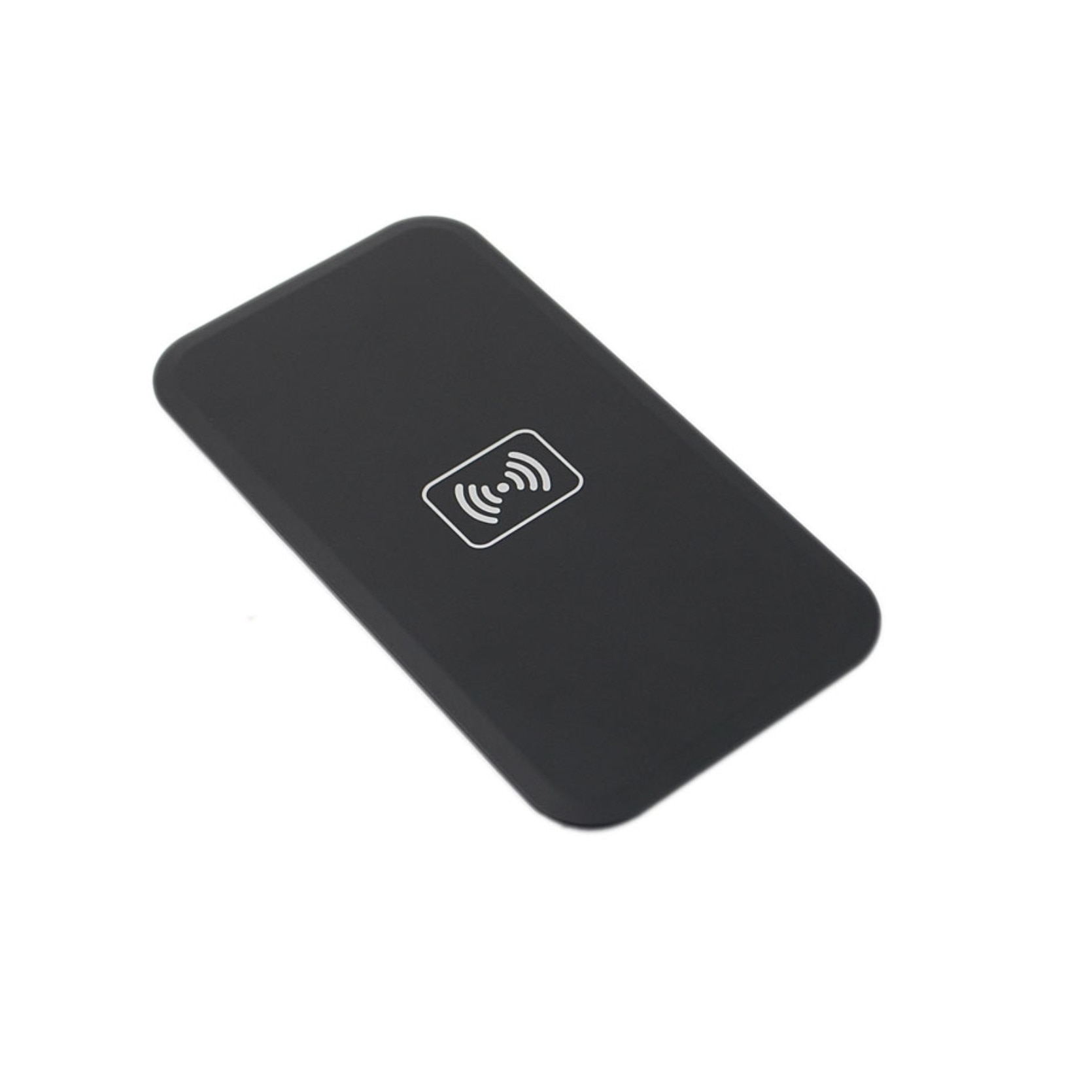 Incarcator wireless original Bibilel, fast charge, safe QI charge, conector MicroUSB, Negru, BBL586