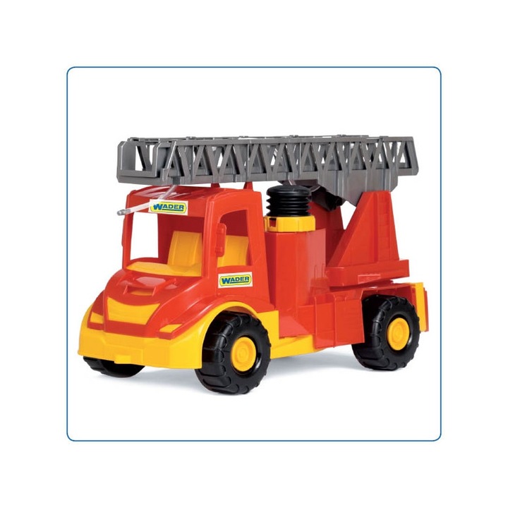 Camion pomperi Wader, 43 cm x 25 cm x 20 cm ​​​​​​​