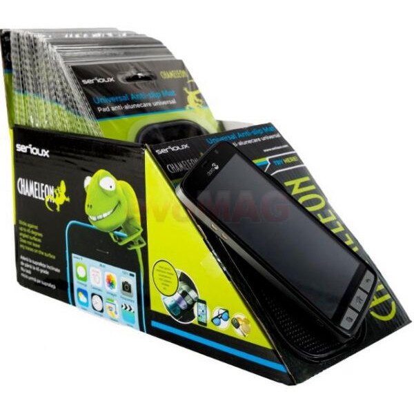 Stand Serioux, suport silicon super-aderent pentru masina, 48buc