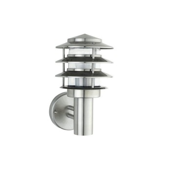 Lampa iluminat exterior Kayin-2, pentru perete, E27, max 60W, Inox, 220-240V, IP44 Lampa iluminat exterior Kayin-2, pentru perete, E27, max 60W, Inox, 220-240V, IP44